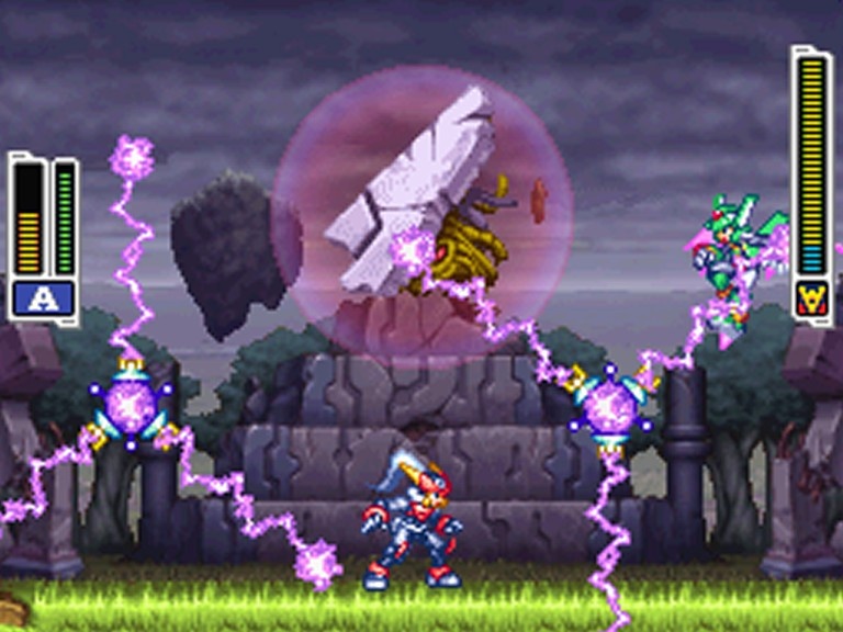 rockman zx advent gameplay